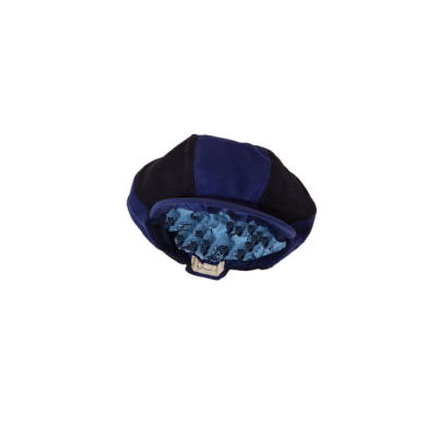 Réf : 208 casquette de couleur bleu marine et bleu roi